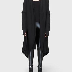Killstar Assassins hooded cardigan size M NWT goth alternative